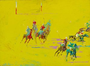 The Polo Match — Leroy Neiman