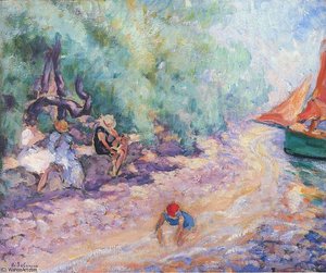 Bathers By The River — Henri Lebasque