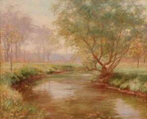 Along The River — Charles Courtney Curran