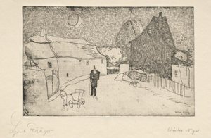 Winter Night — Lyonel Feininger