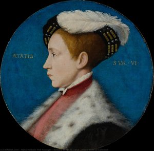 Edward Vi (1537–1553), Cuando Duque De Cornualles — Hans Holbein El Joven