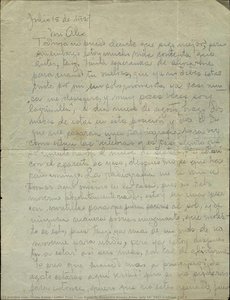 Letter From Frida Kahlo To Alejandro Gómez Arias, July 15, 1927\n\npage 1 Of 2 — Фрида Кало, Personal Symbolism