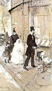 First Comunion — Henri De Toulouse-lautrec