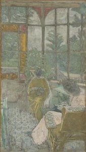 Deux Femmes Brodant Sous Une Veranda — Jean-édouard Vuillard