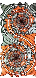 Swirlfish — Maurits Cornelis Escher
