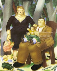 Groupe De Famille — Fernando Botero