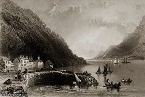 Rosstrevor Pier — William Henry Bartlett