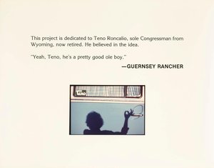 Guernsey Rancher, From The Wyoming Documentary Survey Project — Penny Diane Wolin