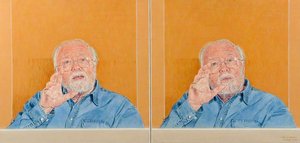 Lord Attenborough (diptych)
