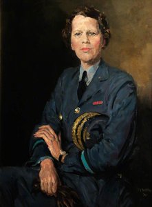 Air Chief Commandant Dame Katherine Trefusis Forbes (1899–1971) — Thomas Cantrell Dugdale, Contemporary Realism