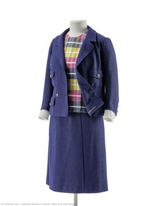 Blue Suit with Blouse