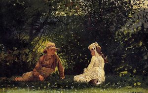 Scene At Houghton Farm — Winslow Homer, American Realism