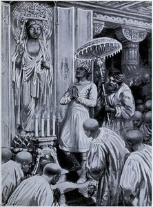 Kanishka Inaugurates Mahyana Buddhism