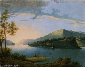 Landscape along the Rhine