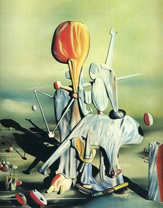 Through Birds Through Fire But Not Through Glass — Yves Tanguy