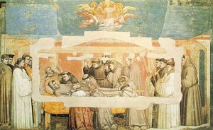 Life Of Saint Francis - [04] - Death And Ascension Of St Francis — Giotto Di Bondone, Italian Renaissance