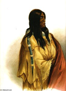 Woman Of The Snake-tribe — Karl Bodmer