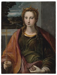 Saint Elena — Ippolito Scarsella (scarsellino)