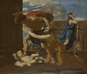 Das Massaker Der Unschuldigen — Nikolaus Poussin, French Baroque