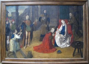 Adoration Of The Magi — Justus Van Gent (joos Van Wassenhove)
