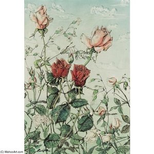 Roses — Léonard Tsuguharu Foujita