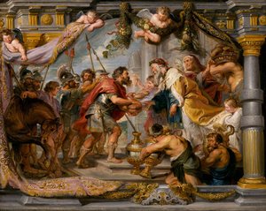 The Meeting Of Abraham And Melchizedek — Peter Paul Rubens