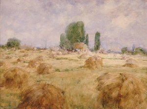 Field Of Wheat Shock — William Henry Holmes