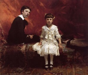 Edouard Und Marie Louise Pailleron — John Singer Sargent