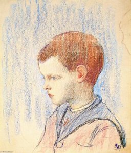The Little Redhead — Claude Emil Schuffenecker