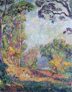 Landscape Near Cannes — Henri Lebasque