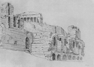 Ruins Of An Old Temple — Konstantin Fyodorovich Bogaevsky