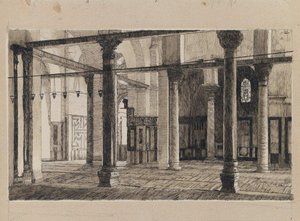 Transept Of The Mosque Of El Aksa — Jacques Joseph Tissot, Realism