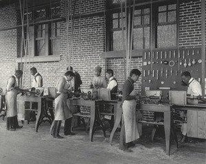 Wood Turning — Frances Benjamin Johnston