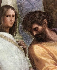 Die Schule Von Athen (detail 5) (stanza Della Segnatura) — Raffael, Hochrenaissance