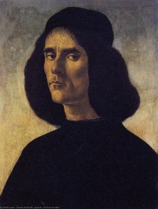 Porträt Eines Mannes — Sandro Botticelli, Early Renaissance