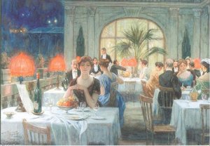 Soiree In Het Hotel Meranerhof — Nicolaas Van Der Waay