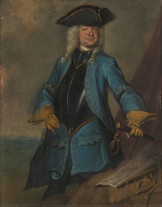 Gerrit Sichterman (1688-1730). Quartermaster-general Of The Cavalry, Colonel Of The Oranje-groningen Infantry Regiment, Commandant Of Grave, Cornelis Troost, C. 1725 — Cornelis Troost