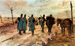 Marching Soldiers — Giovanni Fattori