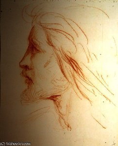 Portrait Study Of Samuel Palmer — Sir William Blake Richmond