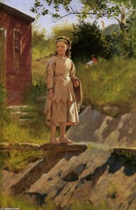 Young Young Girl — John George Brown