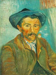 Smoker, The — Vincent Willem Van Gogh, Post-impressionism