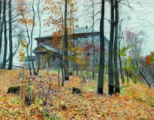 Autumn. The Manor. — Isaak Ilyich Levitan