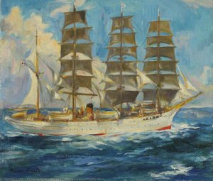 The Sail Training Barque 'nippon Maru' — Minoru Tanabe