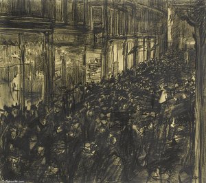 The Kalverstraat — Isaac Lazarus Israels