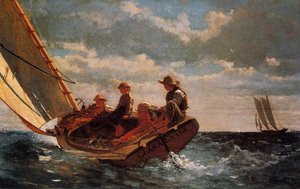 Breezing Up (aka A Fair Wind) — Winslow Homer, American Realism