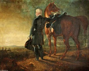 Wellington On The Field Of Waterloo — Benjamin Robert Haydon