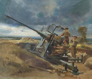 Anti Aircraft Gunners, No.219 Squadron, Raf Regiment, Normandy — Frank Wootton