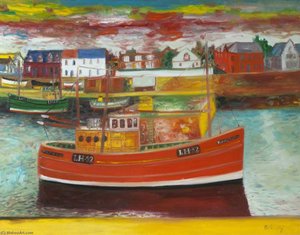 'the Scarlet Lord' — John Bellany