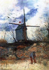 Moulin De La Galette — Vincent Willem Van Gogh, Post-impressionism