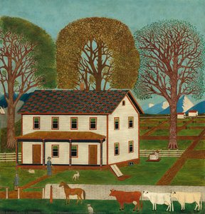 Farmhouse In Mahantango Valley — Винслоу Хомер